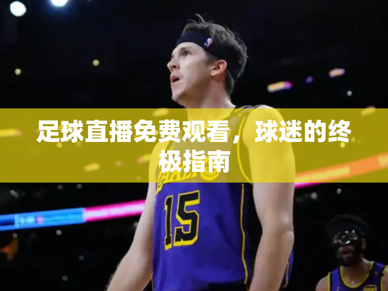 足球直播免费观看，球迷的终极指南