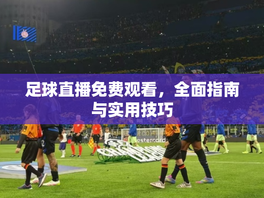 足球直播免费观看，全面指南与实用技巧