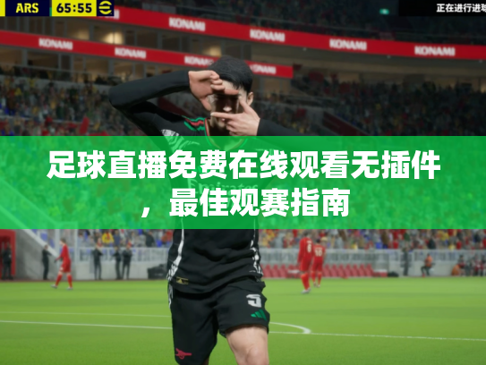 足球直播免费在线观看无插件，最佳观赛指南