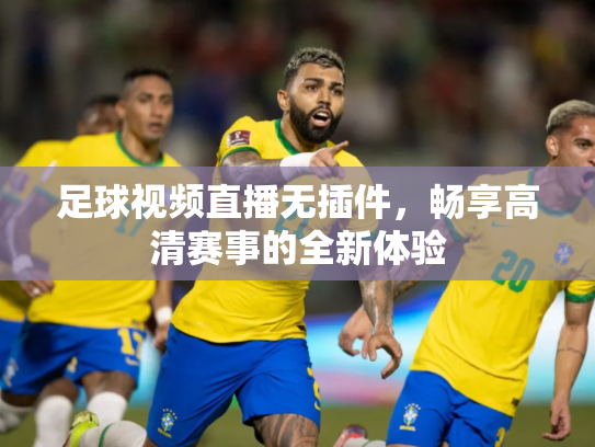 足球视频直播无插件，畅享高清赛事的全新体验