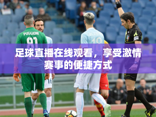 足球直播在线观看，享受激情赛事的便捷方式