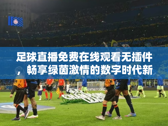 足球直播免费在线观看无插件，畅享绿茵激情的数字时代新方式