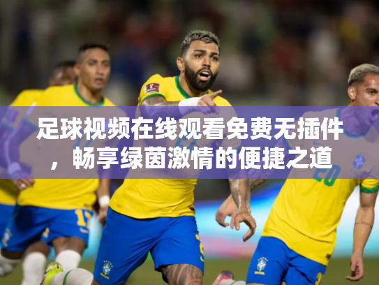 足球视频在线观看免费无插件，畅享绿茵激情的便捷之道