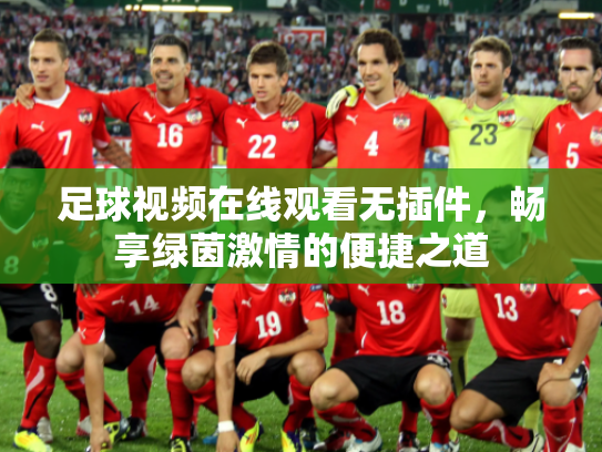 足球视频在线观看无插件，畅享绿茵激情的便捷之道