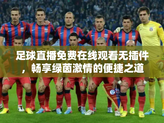 足球直播免费在线观看无插件，畅享绿茵激情的便捷之道