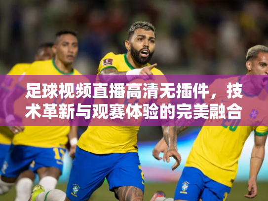 足球视频直播高清无插件，技术革新与观赛体验的完美融合