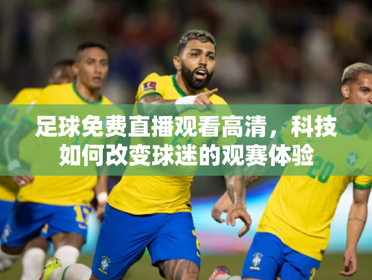 足球免费直播观看高清，科技如何改变球迷的观赛体验