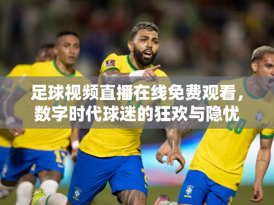 足球视频直播在线免费观看，数字时代球迷的狂欢与隐忧