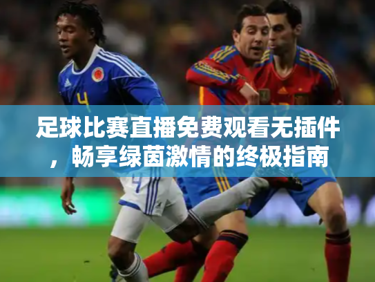 足球比赛直播免费观看无插件，畅享绿茵激情的终极指南