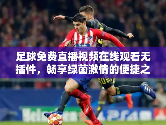 足球免费直播视频在线观看无插件，畅享绿茵激情的便捷之道