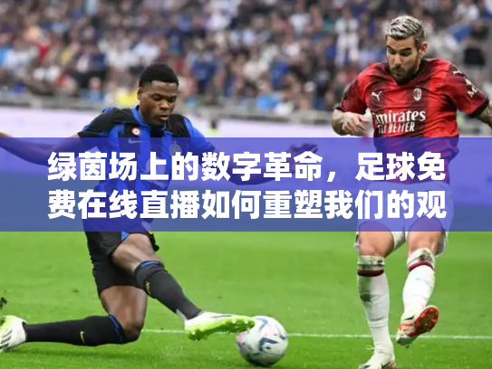 绿茵场上的数字革命，足球免费在线直播如何重塑我们的观赛体验