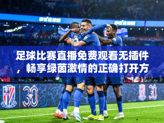 足球比赛直播免费观看无插件，畅享绿茵激情的正确打开方式