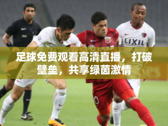 足球免费观看高清直播，打破壁垒，共享绿茵激情
