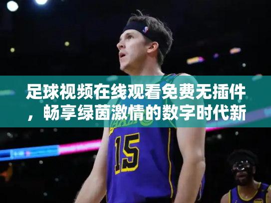 足球视频在线观看免费无插件，畅享绿茵激情的数字时代新方式