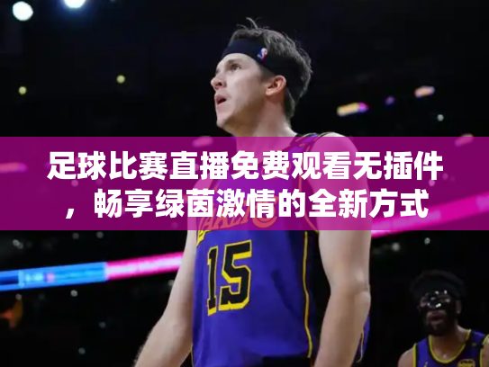 足球比赛直播免费观看无插件，畅享绿茵激情的全新方式