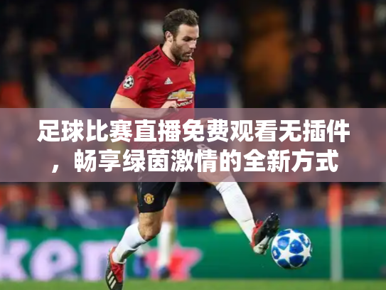 足球比赛直播免费观看无插件，畅享绿茵激情的全新方式