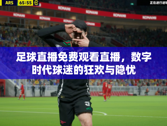 足球直播免费观看直播，数字时代球迷的狂欢与隐忧