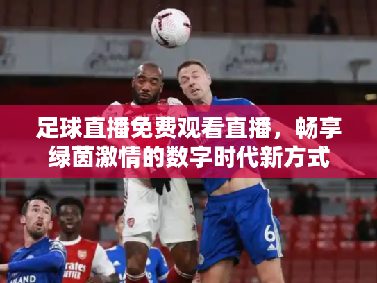 足球直播免费观看直播，畅享绿茵激情的数字时代新方式