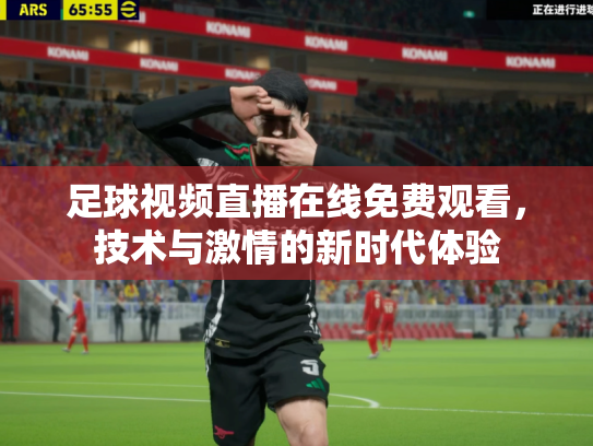 足球视频直播在线免费观看，技术与激情的新时代体验