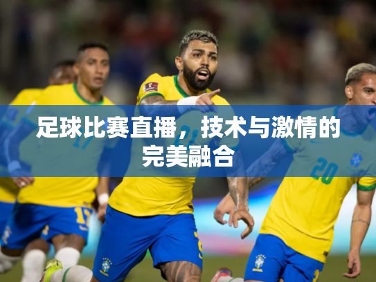 足球比赛直播，技术与激情的完美融合