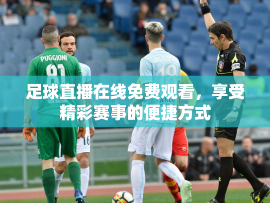 足球直播在线免费观看，享受精彩赛事的便捷方式