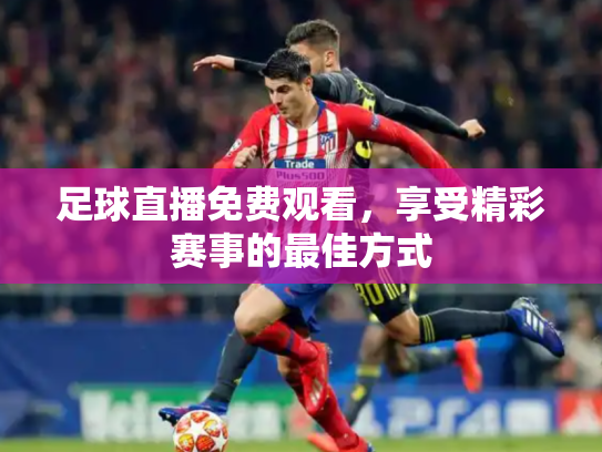 足球直播免费观看，享受精彩赛事的最佳方式