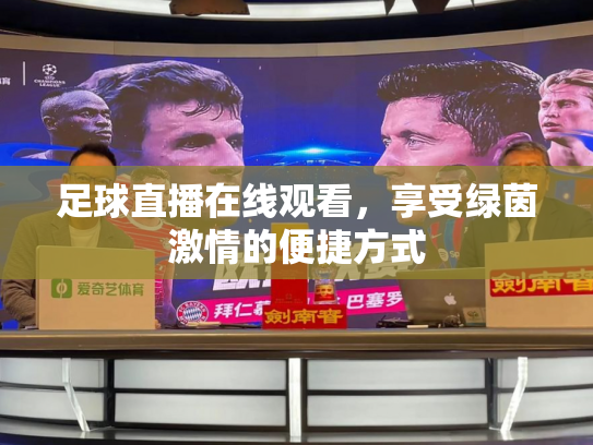 足球直播在线观看，享受绿茵激情的便捷方式