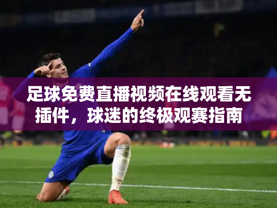 足球免费直播视频在线观看无插件，球迷的终极观赛指南