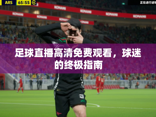 足球直播高清免费观看，球迷的终极指南