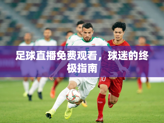 足球直播免费观看，球迷的终极指南