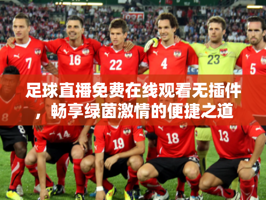 足球直播免费在线观看无插件，畅享绿茵激情的便捷之道