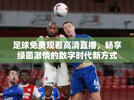 足球免费观看高清直播，畅享绿茵激情的数字时代新方式