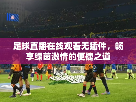 足球直播在线观看无插件，畅享绿茵激情的便捷之道