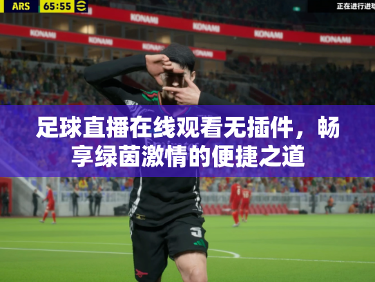足球直播在线观看无插件，畅享绿茵激情的便捷之道