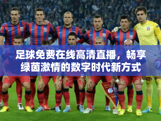 足球免费在线高清直播，畅享绿茵激情的数字时代新方式