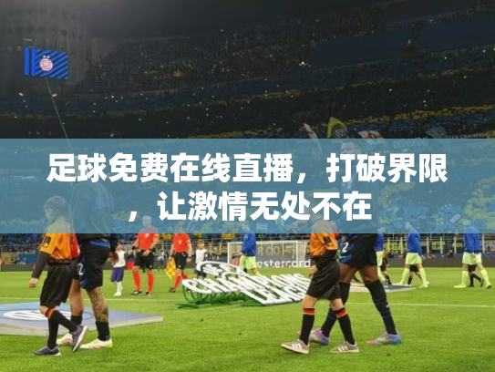 足球免费在线直播，打破界限，让激情无处不在