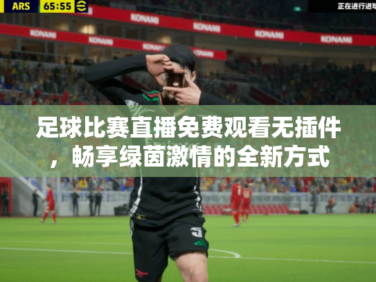 足球比赛直播免费观看无插件，畅享绿茵激情的全新方式