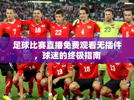 足球比赛直播免费观看无插件，球迷的终极指南