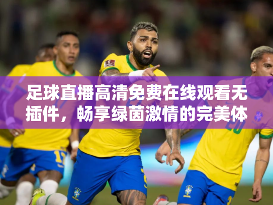 足球直播高清免费在线观看无插件，畅享绿茵激情的完美体验