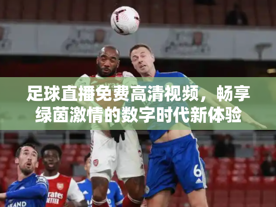 足球直播免费高清视频，畅享绿茵激情的数字时代新体验