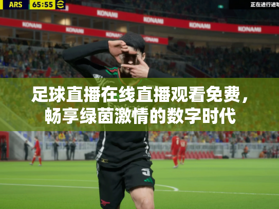 足球直播在线直播观看免费，畅享绿茵激情的数字时代