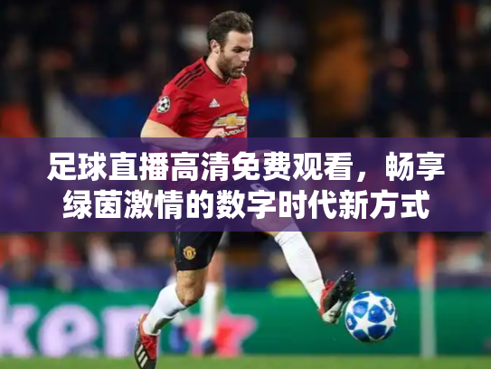 足球直播高清免费观看，畅享绿茵激情的数字时代新方式