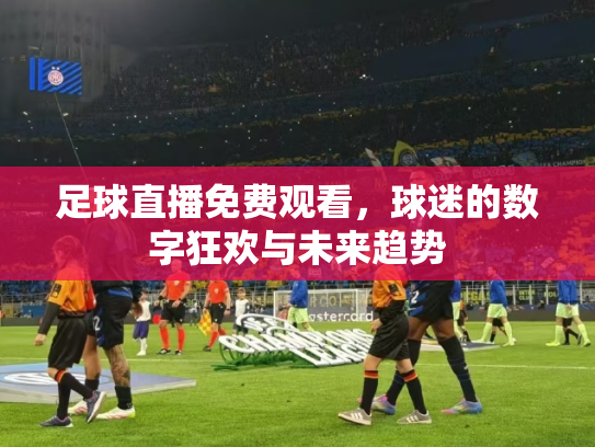 足球直播免费观看，球迷的数字狂欢与未来趋势