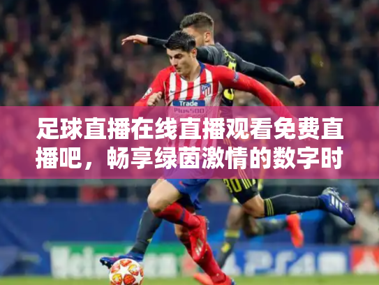 足球直播在线直播观看免费直播吧，畅享绿茵激情的数字时代