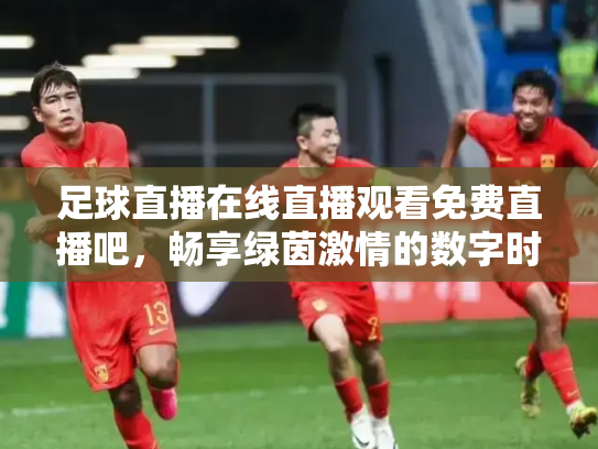 足球直播在线直播观看免费直播吧，畅享绿茵激情的数字时代