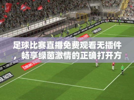足球比赛直播免费观看无插件，畅享绿茵激情的正确打开方式