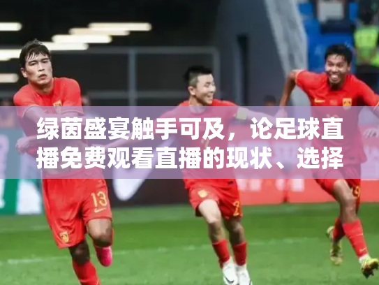 绿茵盛宴触手可及，论足球直播免费观看直播的现状、选择与未来