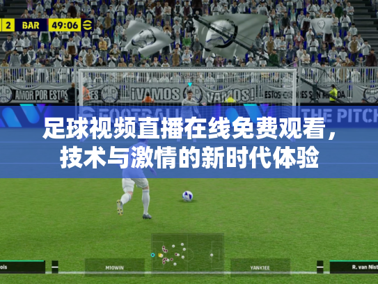 足球视频直播在线免费观看，技术与激情的新时代体验