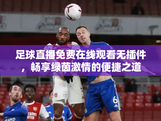 足球直播免费在线观看无插件，畅享绿茵激情的便捷之道