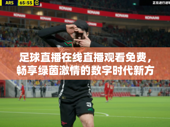 足球直播在线直播观看免费，畅享绿茵激情的数字时代新方式
